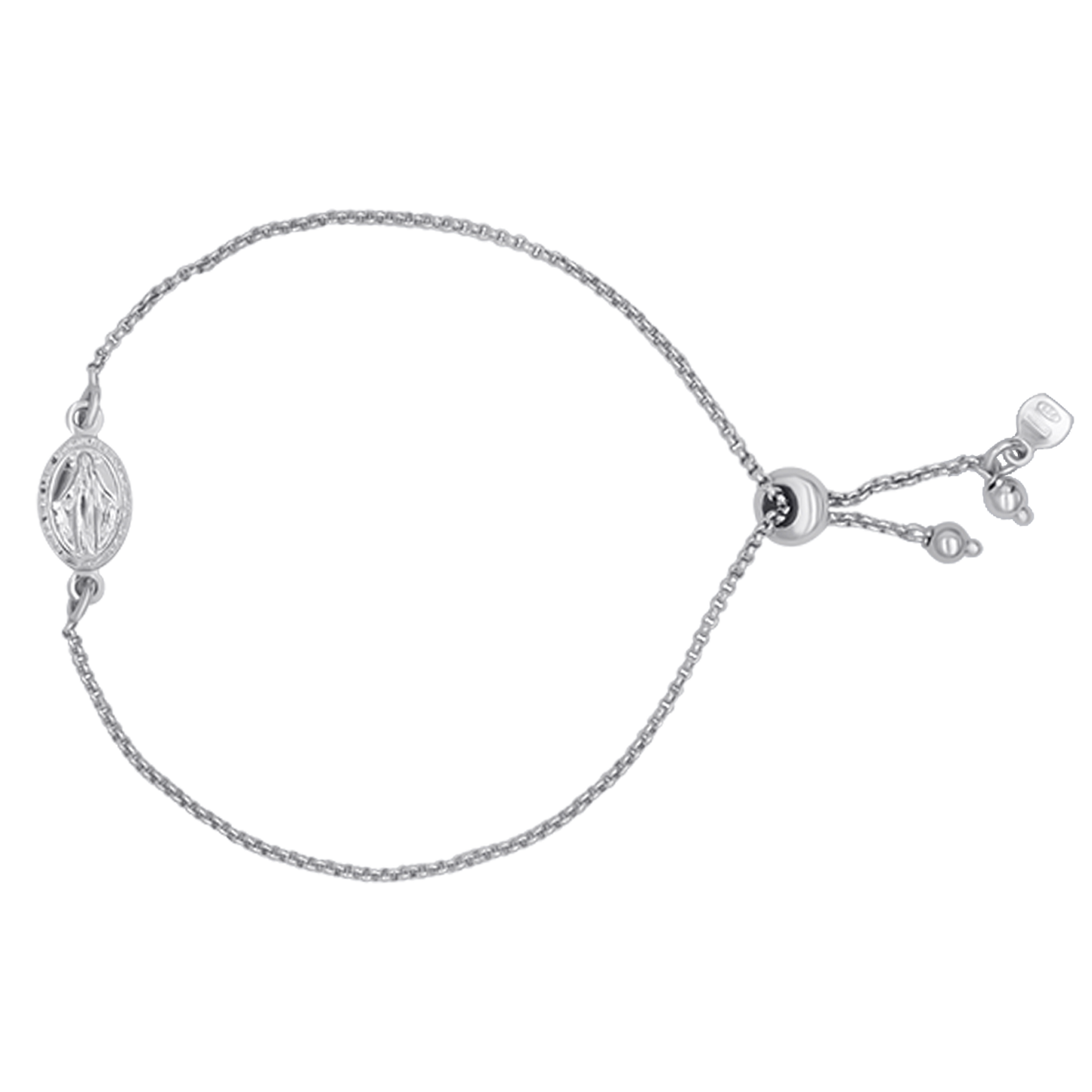 MIRACULOUS MEDAL BRACELET - SILVER