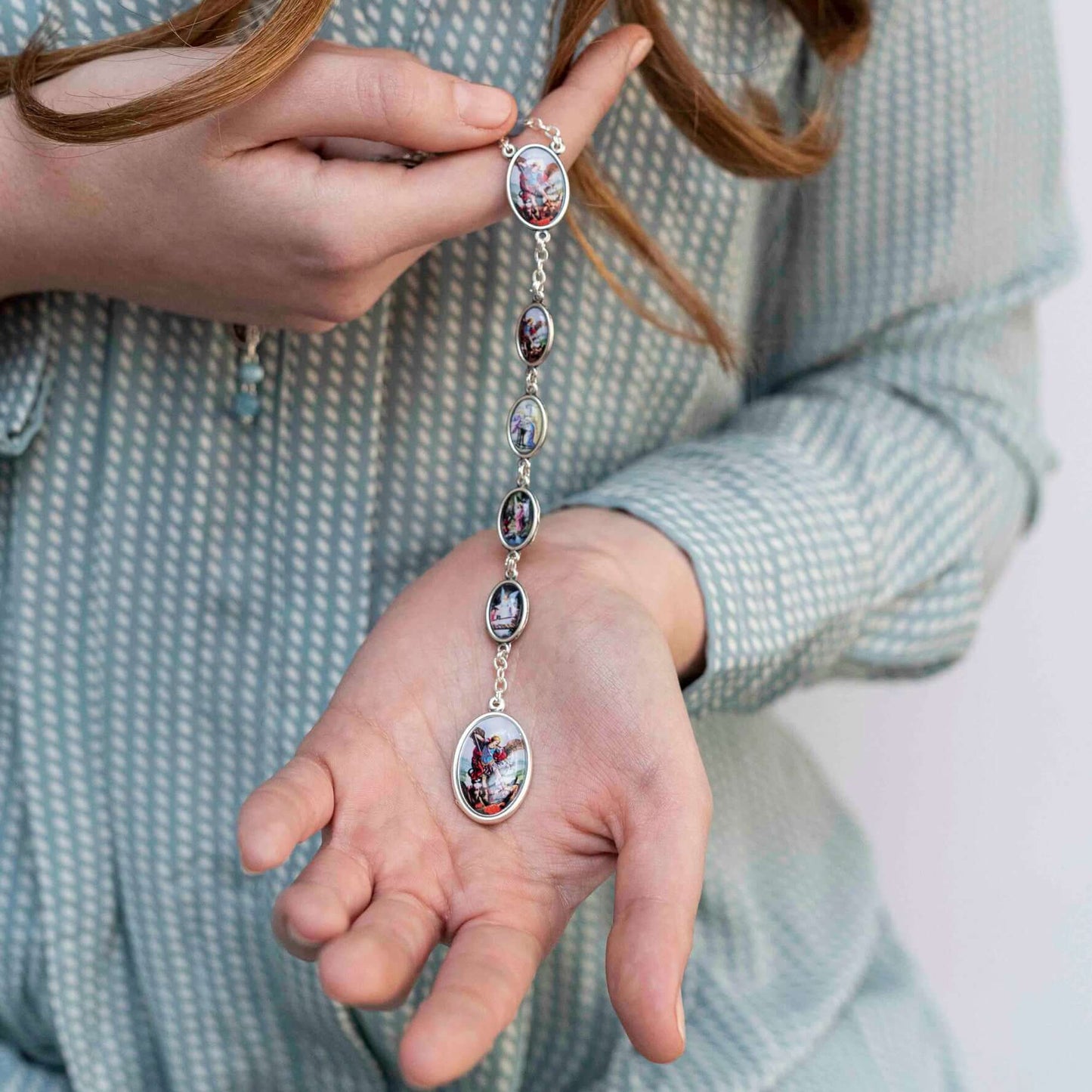 SAINT MICHAEL - CHAPLET - METAL