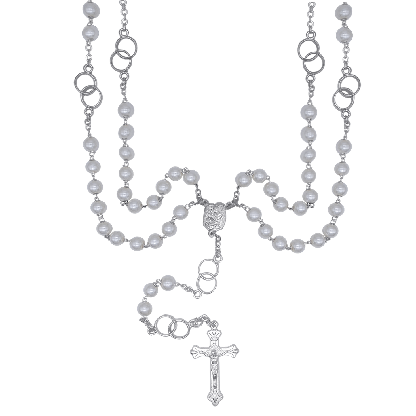 WEDDING LASSO ROSARY - METAL