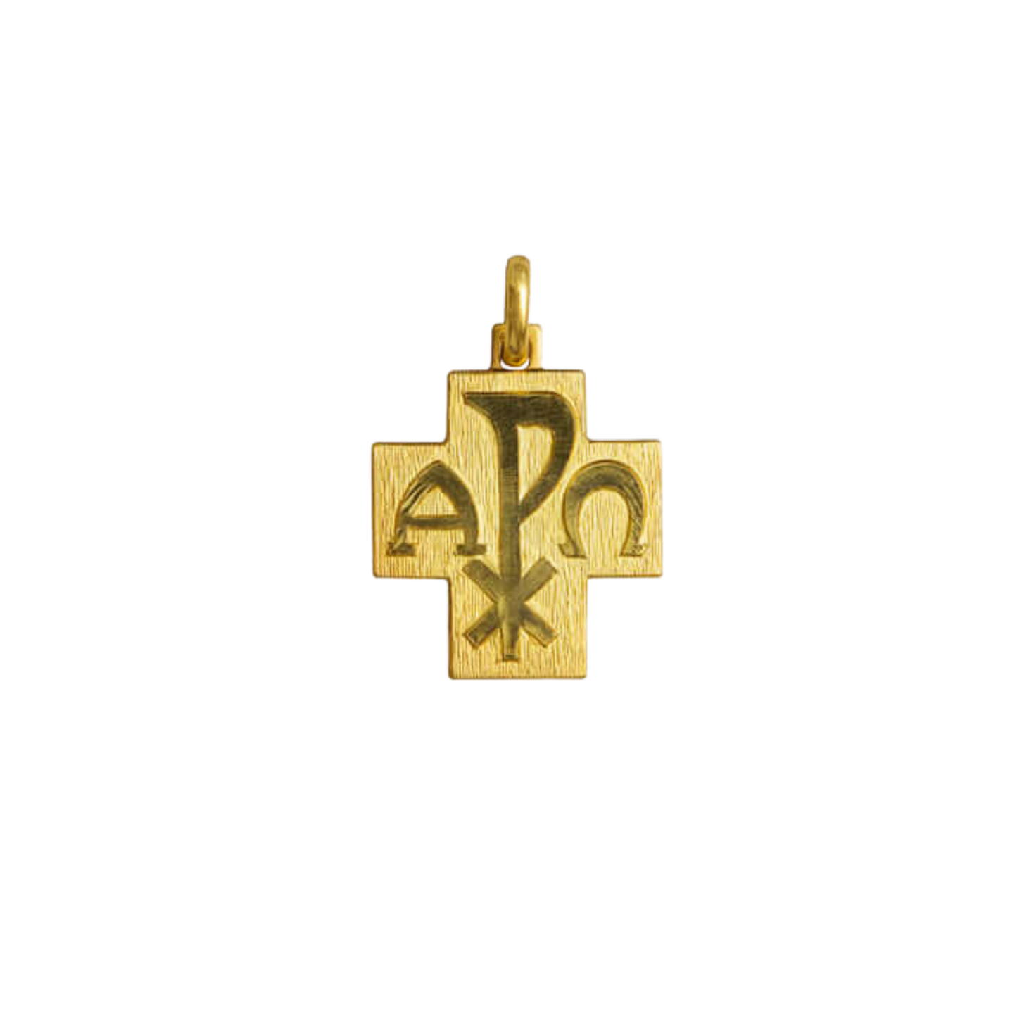 PEACE - CROSS PENDANT - GOLD