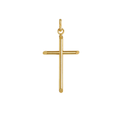 CLASSIC CROSS PENDANT - VERMEIL SILVER