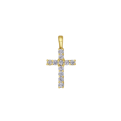 CROSS PENDANT - VERMEIL SILVER