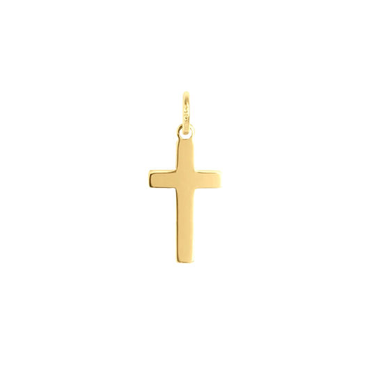 CROSS PENDANT - GOLDEN SILVER