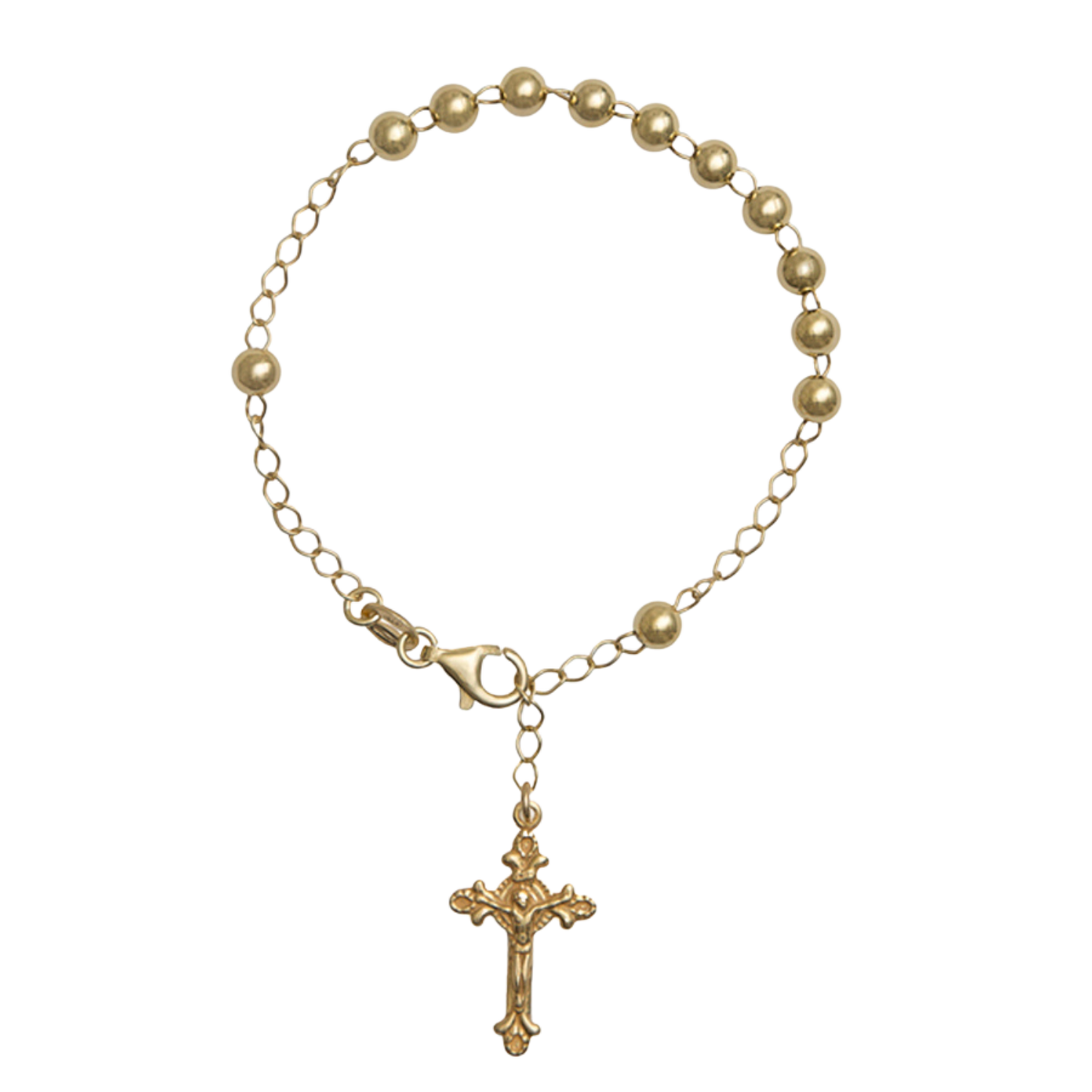 ROSARY BRACELET - VERMEIL SILVER