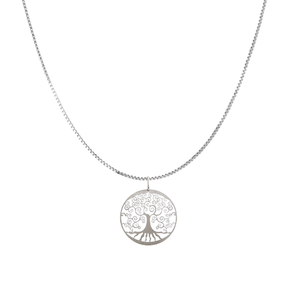 TREE OF LIFE NECKLACE - SILVER