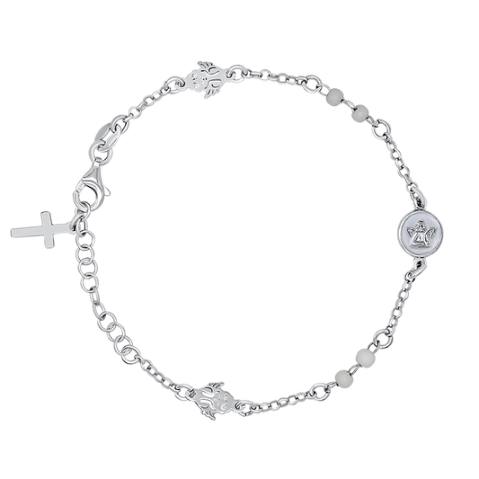 BABY CHRISTIAN BRACELET - SILVER