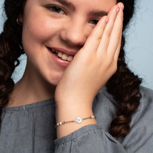 BABY CHRISTIAN BRACELET - SILVER
