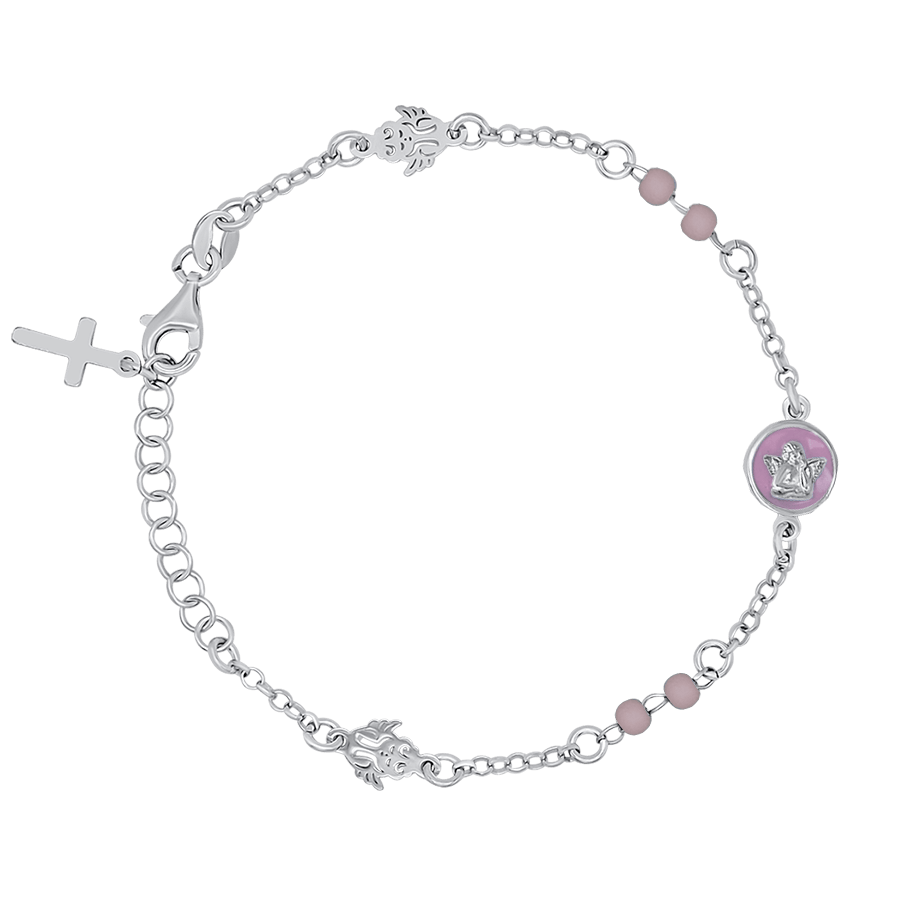 BABY GIRL - CHRISTIAN BRACELET - SILVER