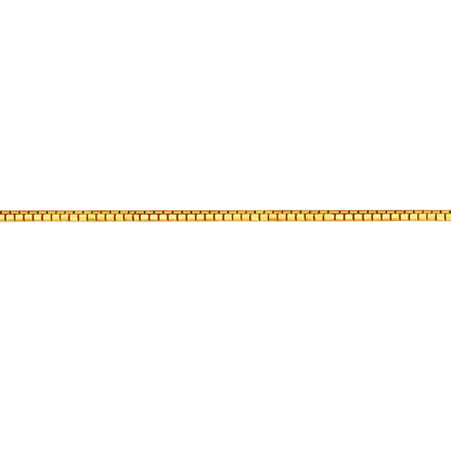 BOX - CHAIN - VERMEIL SILVER