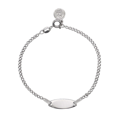 CUSTOMIZABLE BRACELET FOR KIDS - SILVER