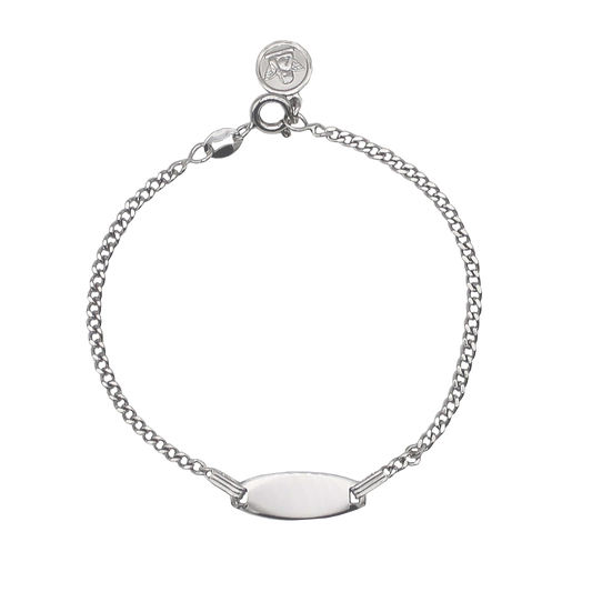 CUSTOMIZABLE BRACELET FOR KIDS - SILVER