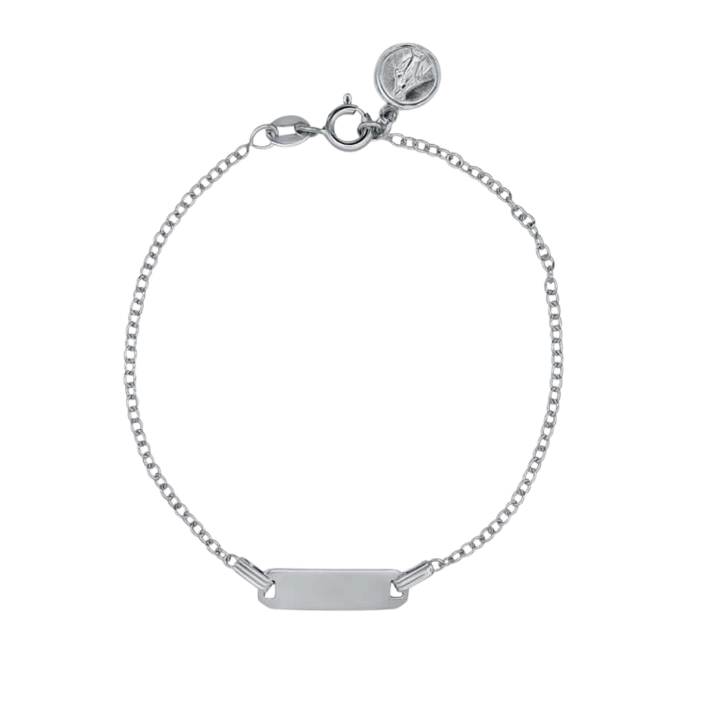 CUSTOMIZABLE BRACELET FOR KIDS - SILVER