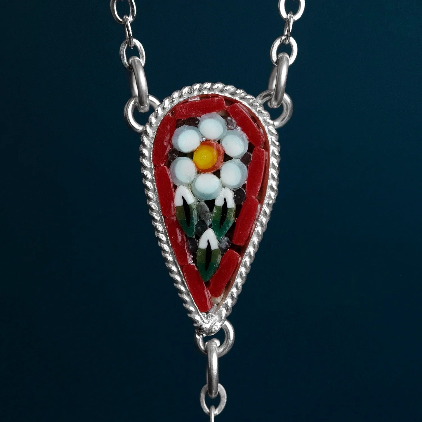 MICROMOSAIC ROSARY - METAL