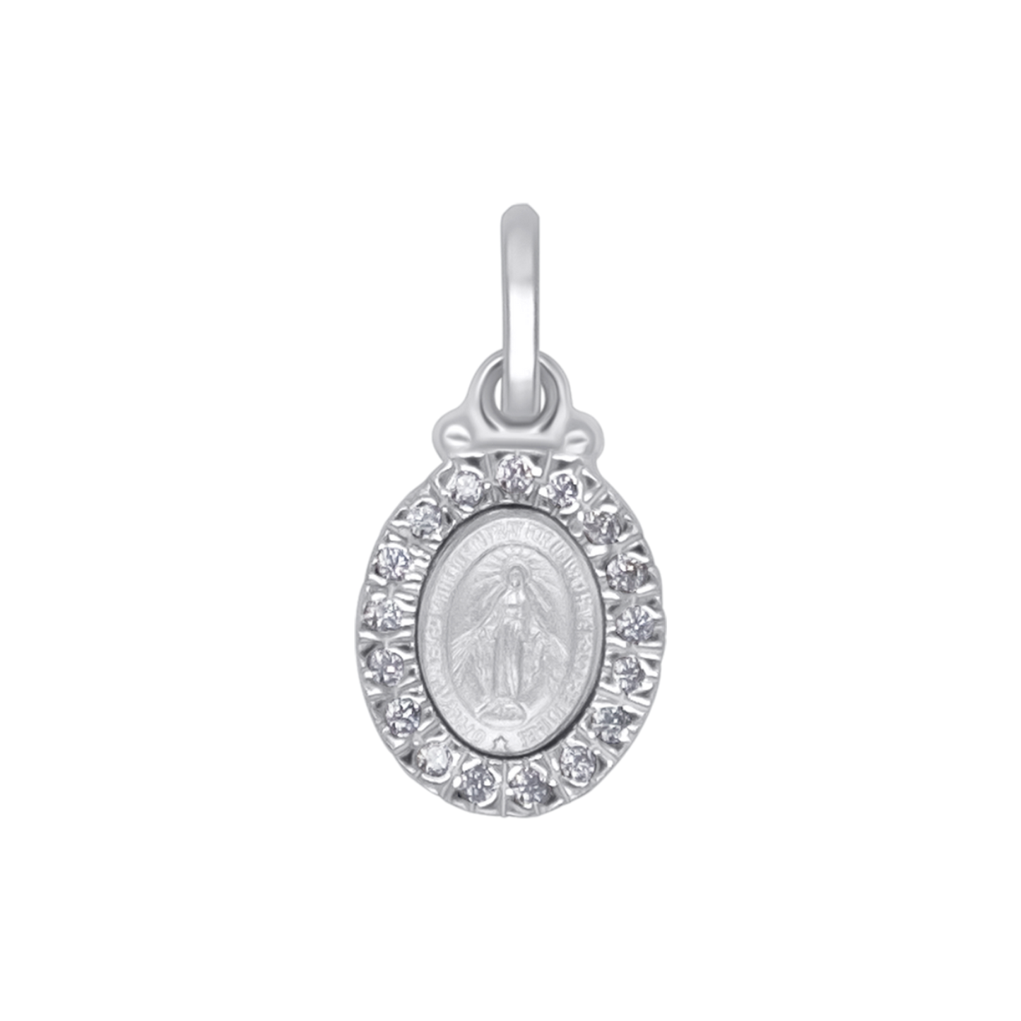 MIRACULOUS MEDAL - PENDANT - SILVER