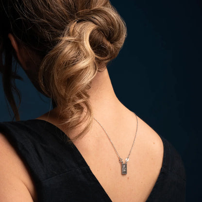 SCAPULAR NECKLACE - SILVER