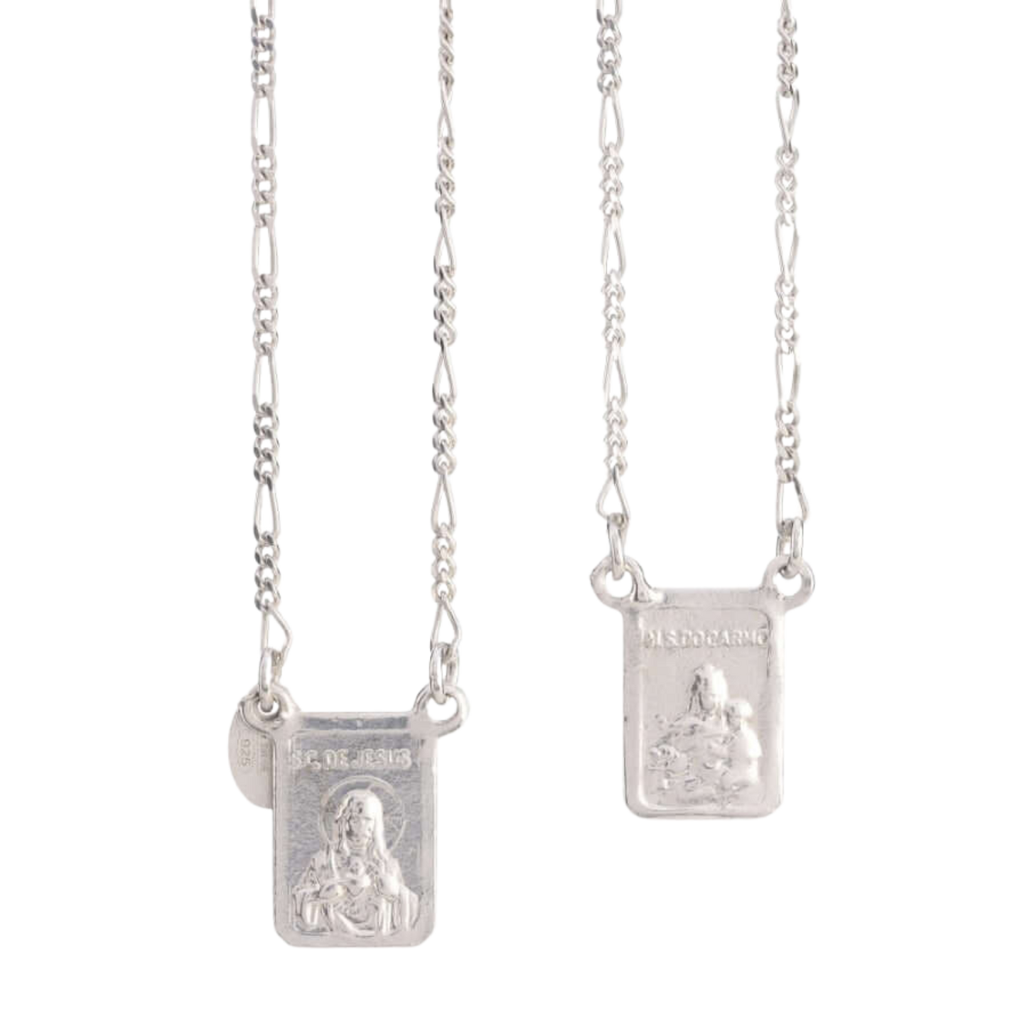 SCAPULAR NECKLACE - SILVER