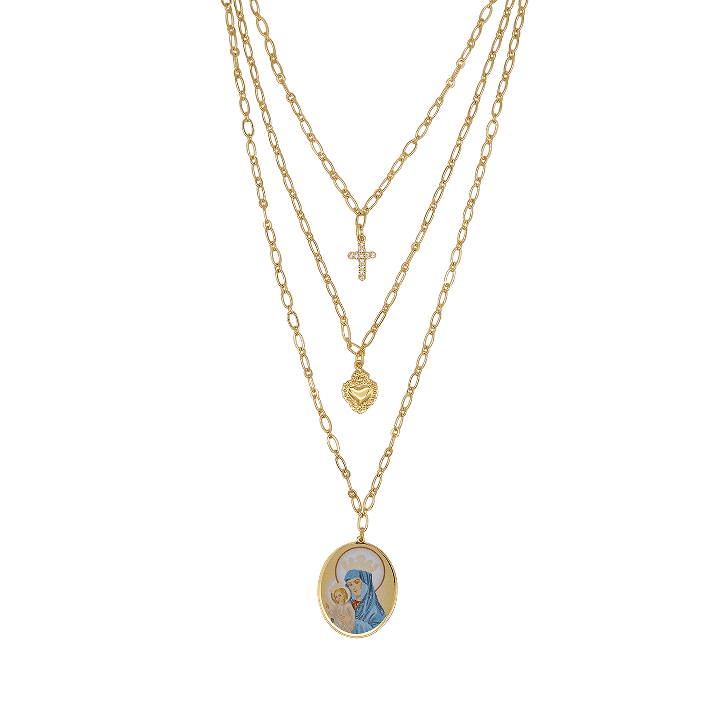ST MARY NECKLACE - MATER ECCLESIAE