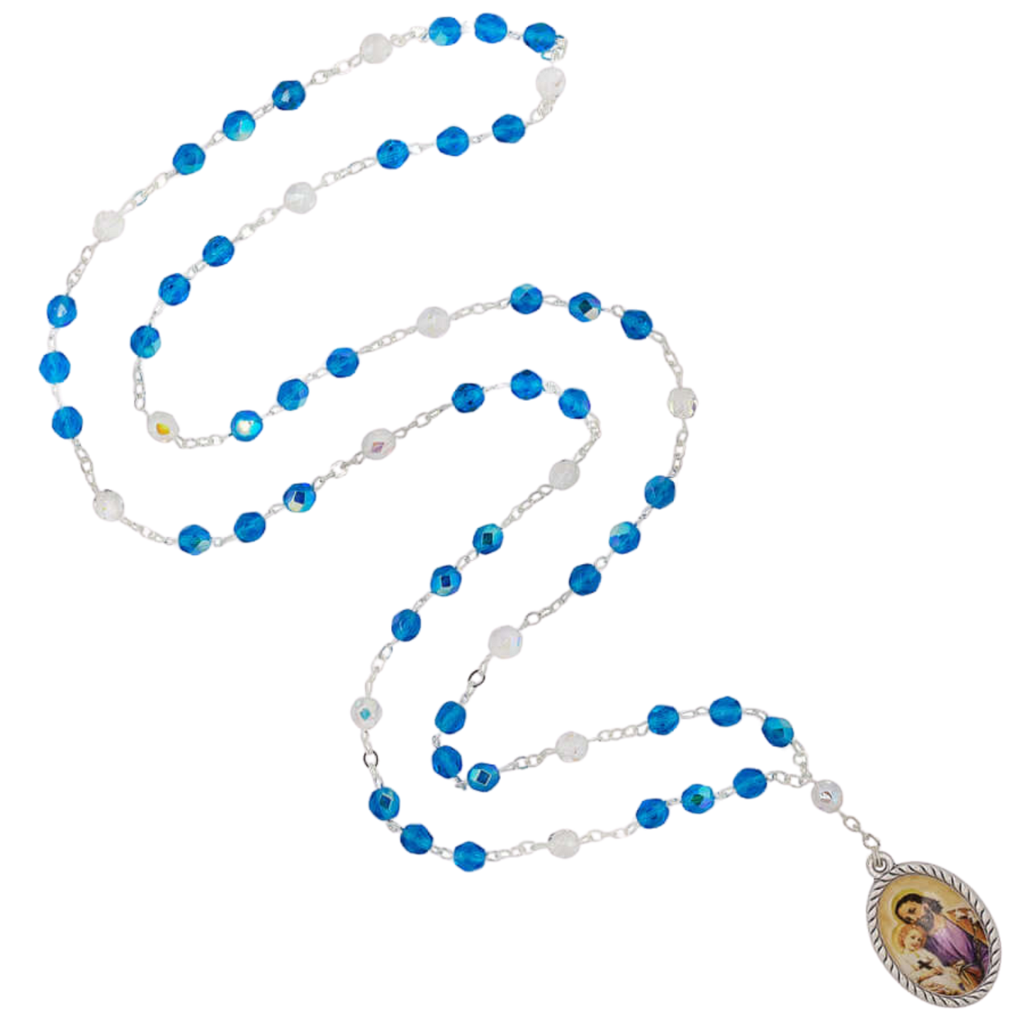 SAINT JOSEPH - ROSARY - METAL