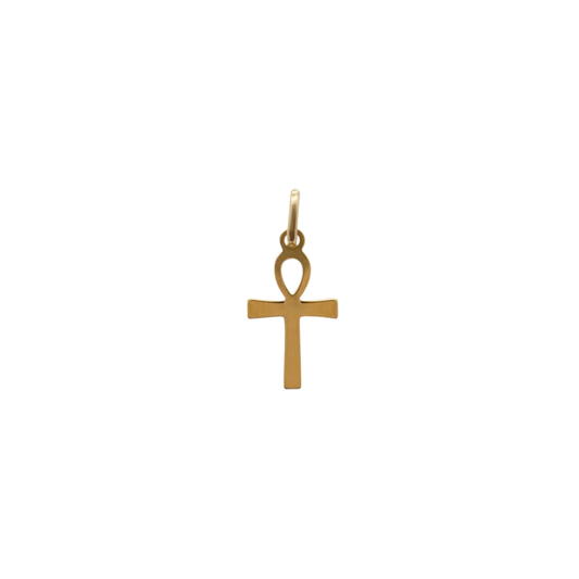 LIFE - CROSS PENDANT - VERMEIL SILVER