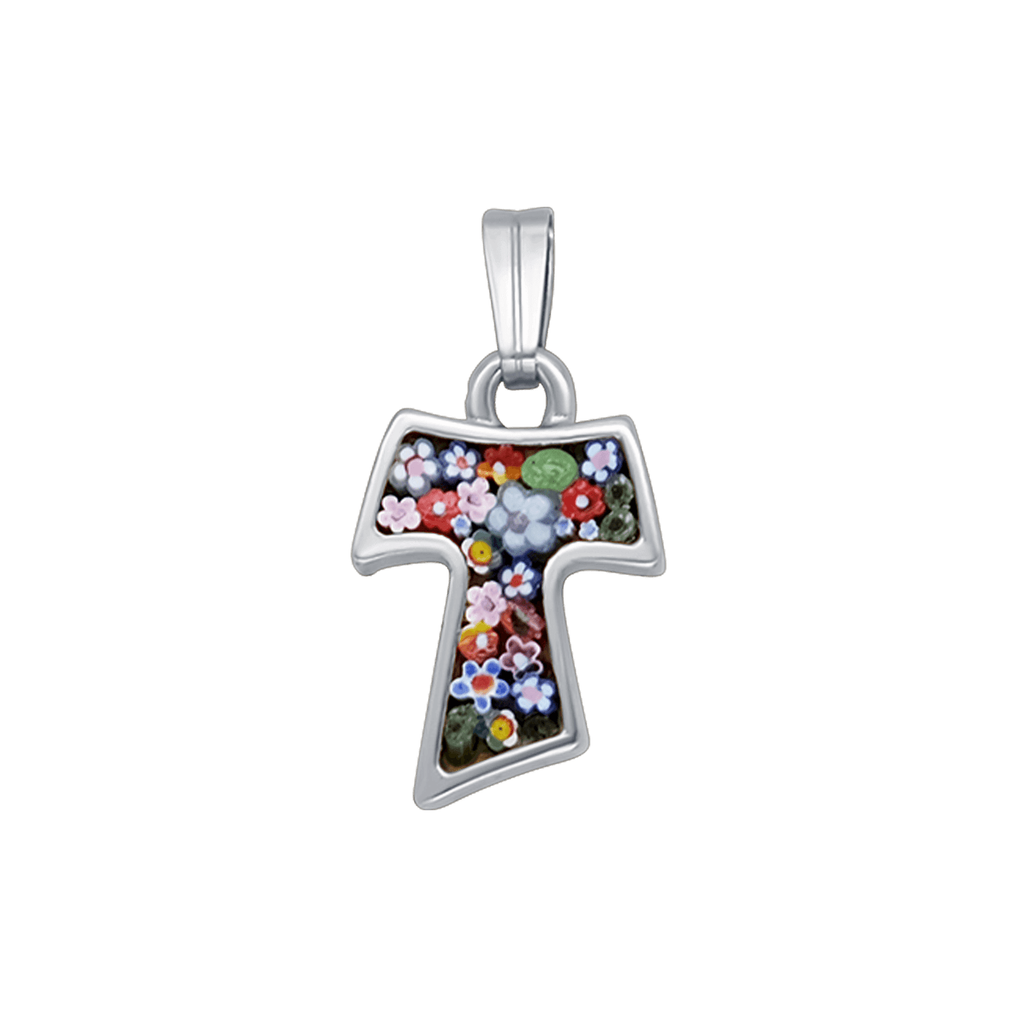 TAU PENDANT - MICROMOSAIC JEWELRY - METAL
