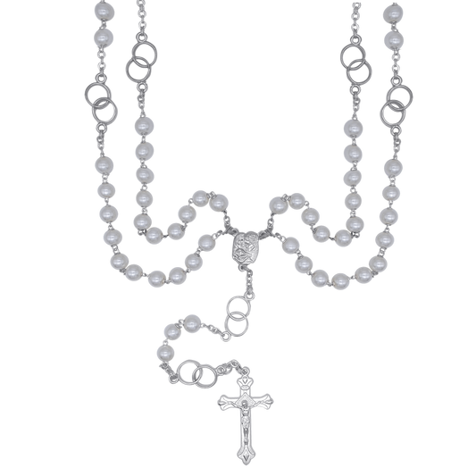 WEDDING LASSO ROSARY - METAL